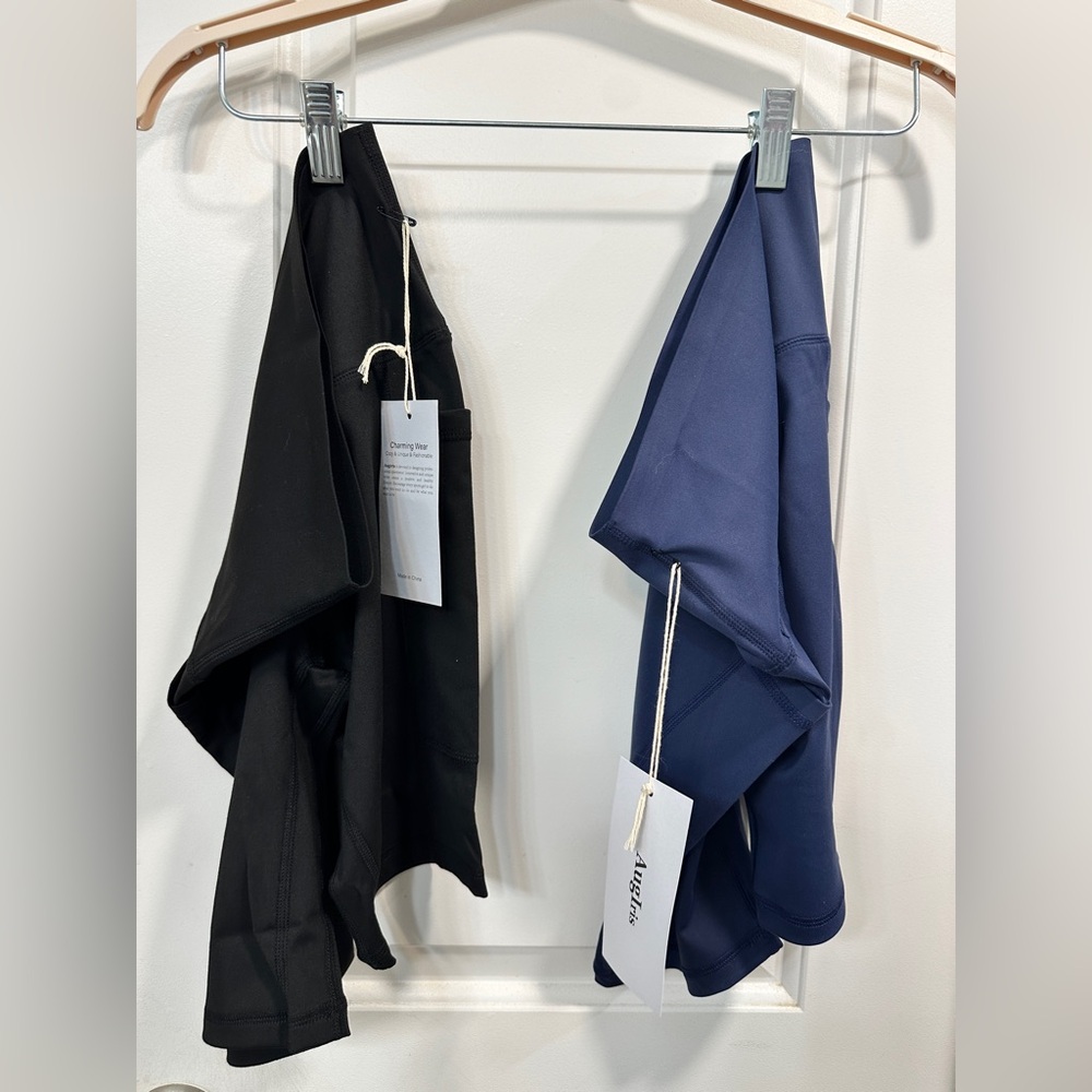 TWO PAIRS of NWT Athletic Shorts with pockets